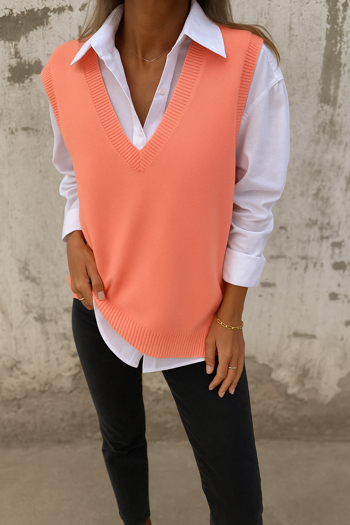 Nusa - Chaleco de punto cómodo