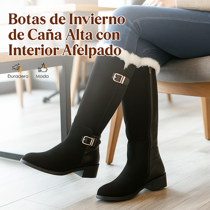 Ainhoa - Botas altas de invierno con forro cálido