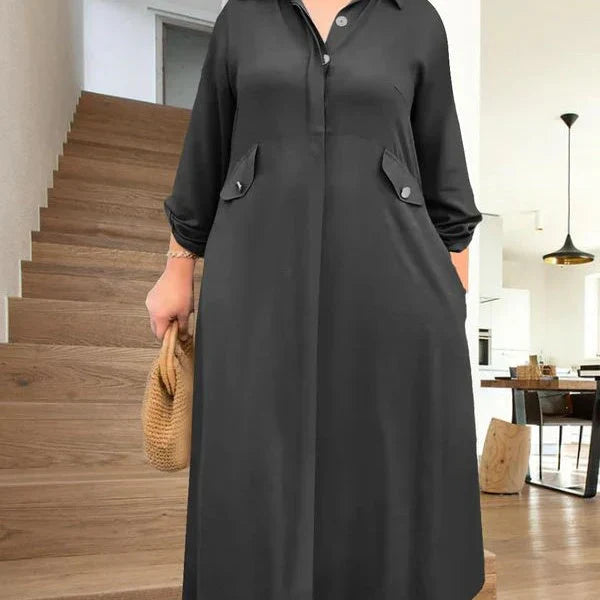 Almudena™ | Conjunto camisero con elegancia relajada para tu día a día