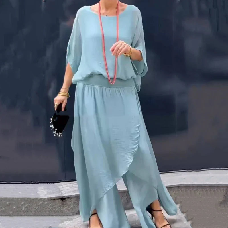 Pilar™ – Conjunto fluido de dos piezas con diseño envolvente