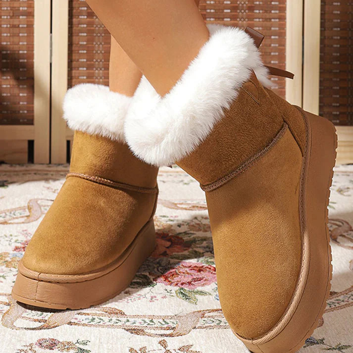 Nuria - Botas de nieve cálidas y acogedoras para invierno